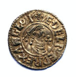 Aethelred II Second Hand type penny, Ilchester mint. Moneyer God
