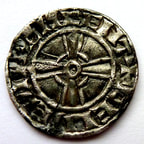 Edward The Confessor Expanding Cross Penny - Canterbury mint rev.