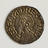 Aethelred II (978-1016), Long Cross Penny, Rochester Mint​. Moneyer Goldwine