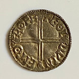 Aethelred II (978-1016), Long Cross Penny, Rochester Mint​. Moneyer Goldwine rev.