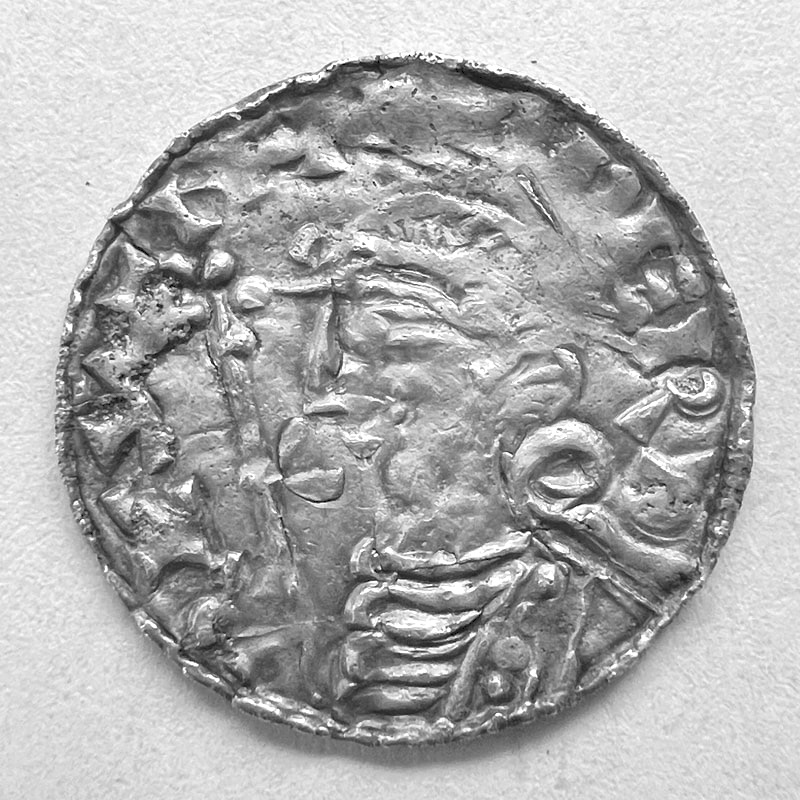 Edward The Confessor Small Flan penny. Stamford mint - Obv.