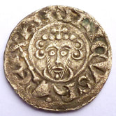 William I Canopy type penny Warwick mint