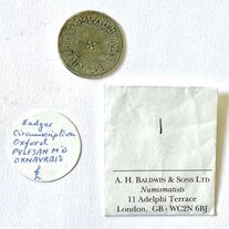 Edgar/Eadgar, Circumscription Cross penny, with mint, N 749 envelope and ticket.