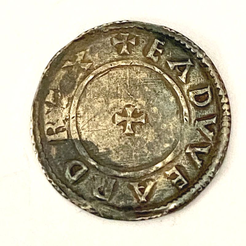 Edward the Elder, Two-Line Penny, N 649 EMC Listed. Unique Moneyer. obv.