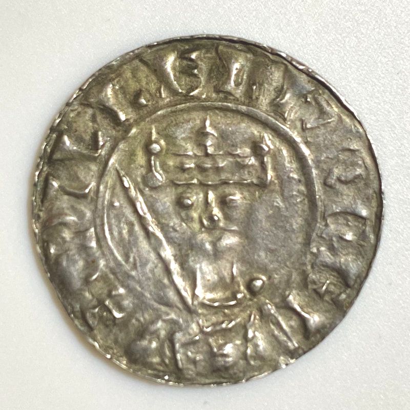 William II Cross Pattee & Fleury (1095-1098) Type Penny Tamworth Mint BMC Type 4 Type iv obverse.