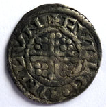 Extremely rare class 5a1  Sceptre at right. This is the plate coin in SCBI 55