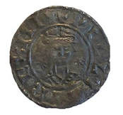 William I Two Stars Type Penny Bristol Mint. BMC Type 5 obv